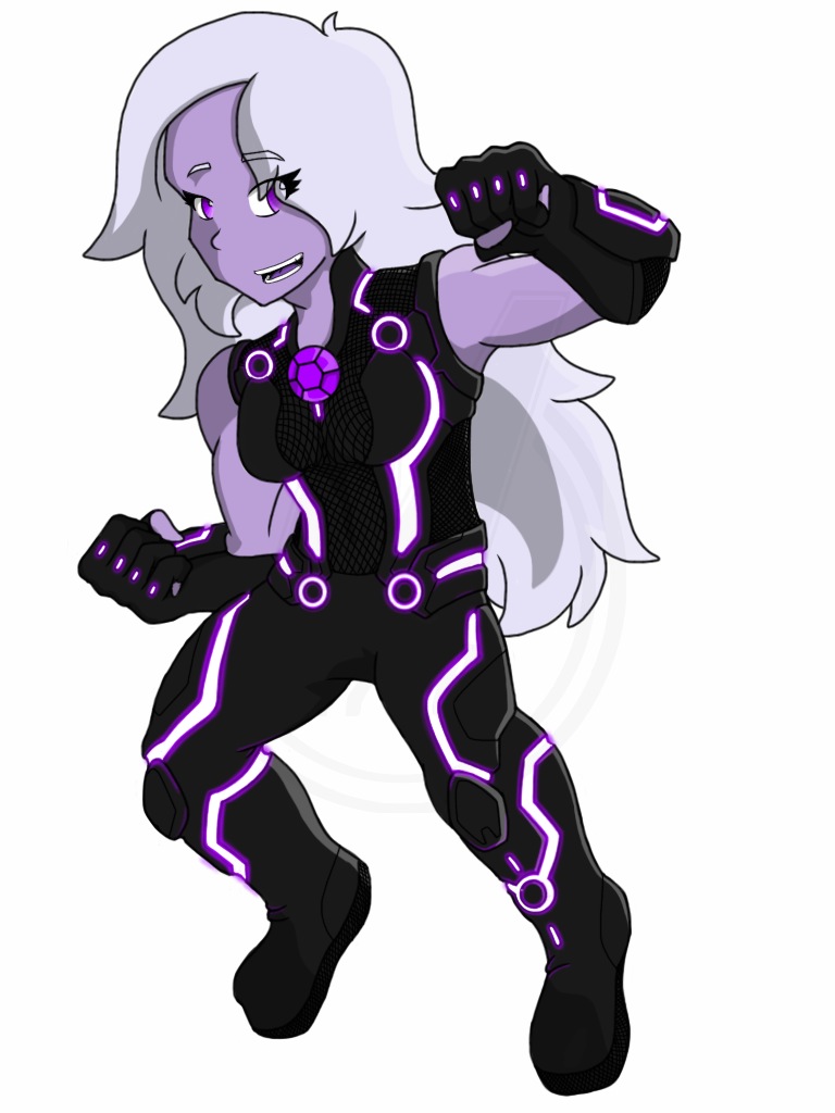 Steven Universe x Tron Legacy: Amethyst (Digital)