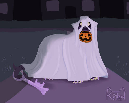 Haunted Eve- its a ghost!