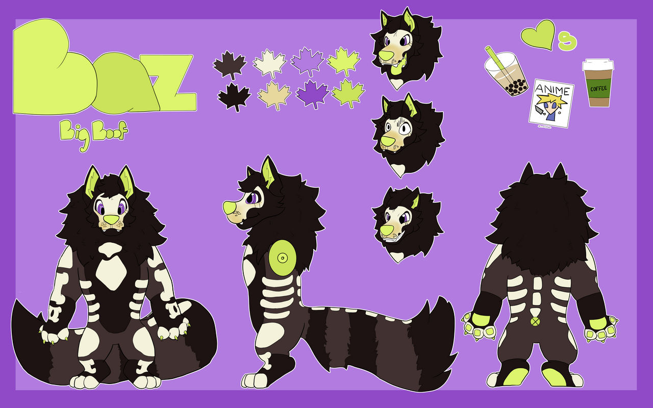 Baz Ref Sheet by HereComesBaz on DeviantArt