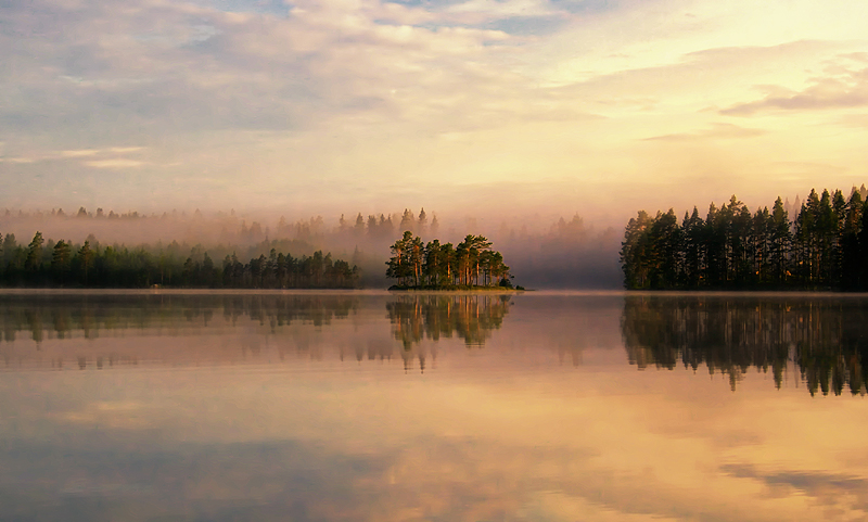 Misty Lake IIII