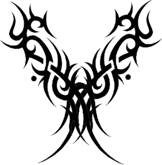 Gothic Tribal Heart Tat V2 by Runeflame on DeviantArt