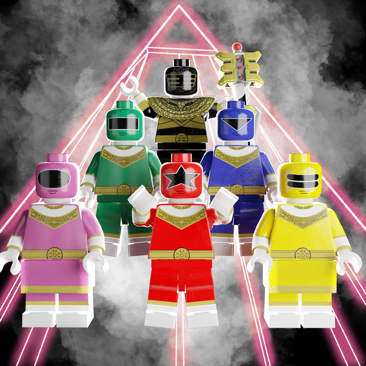 Lego Power Rangers Game Power Rangers Zeo/ Ohranger Lego by minhthanhwill on DeviantArt