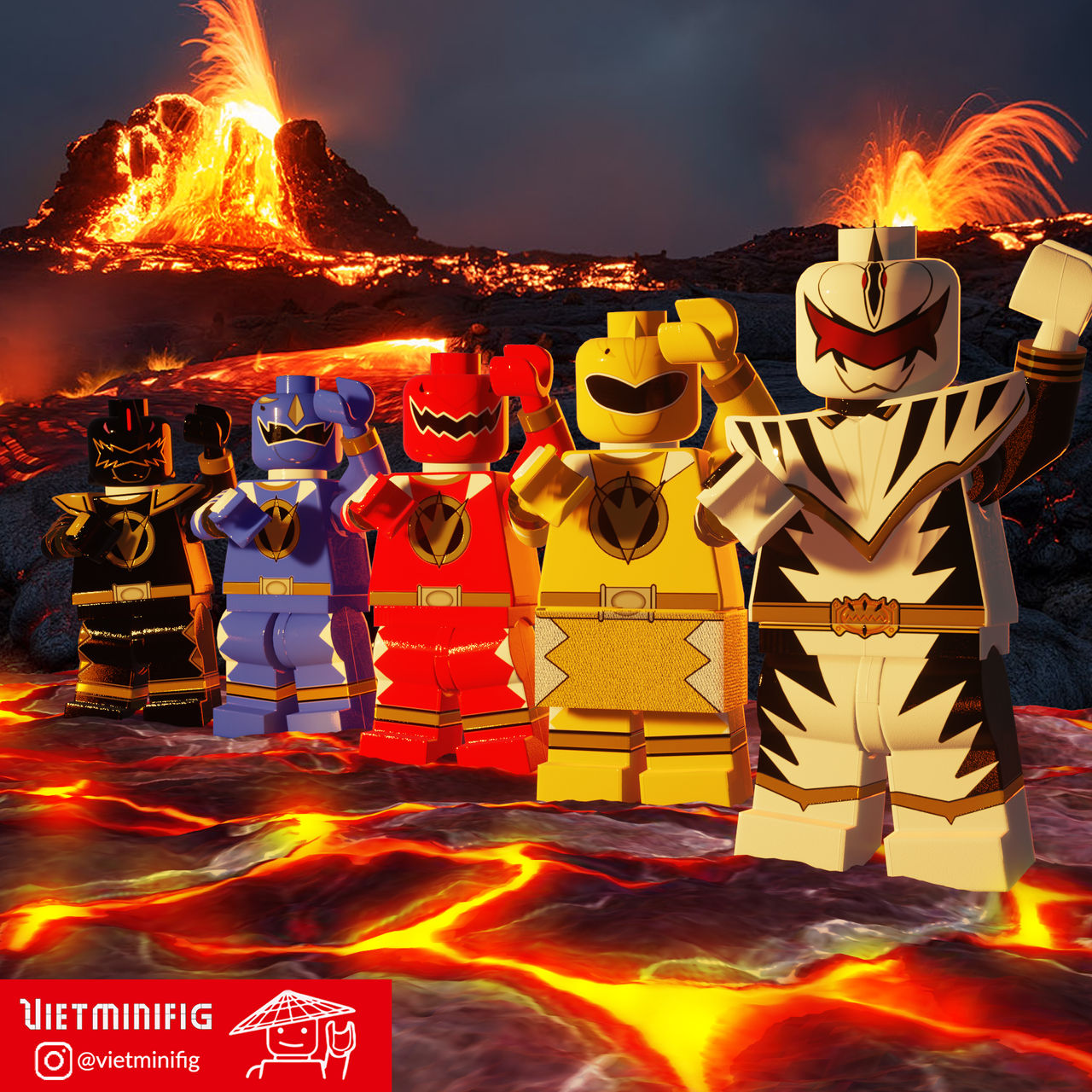 Power Ranger Legos Custom Abaranger/ Power ranger Dino Thunder lego by minhthanhwill on DeviantArt