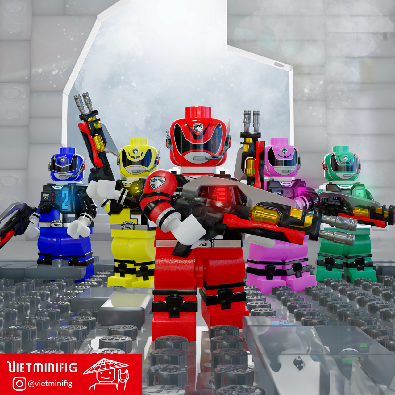 Lego power best sale rangers spd