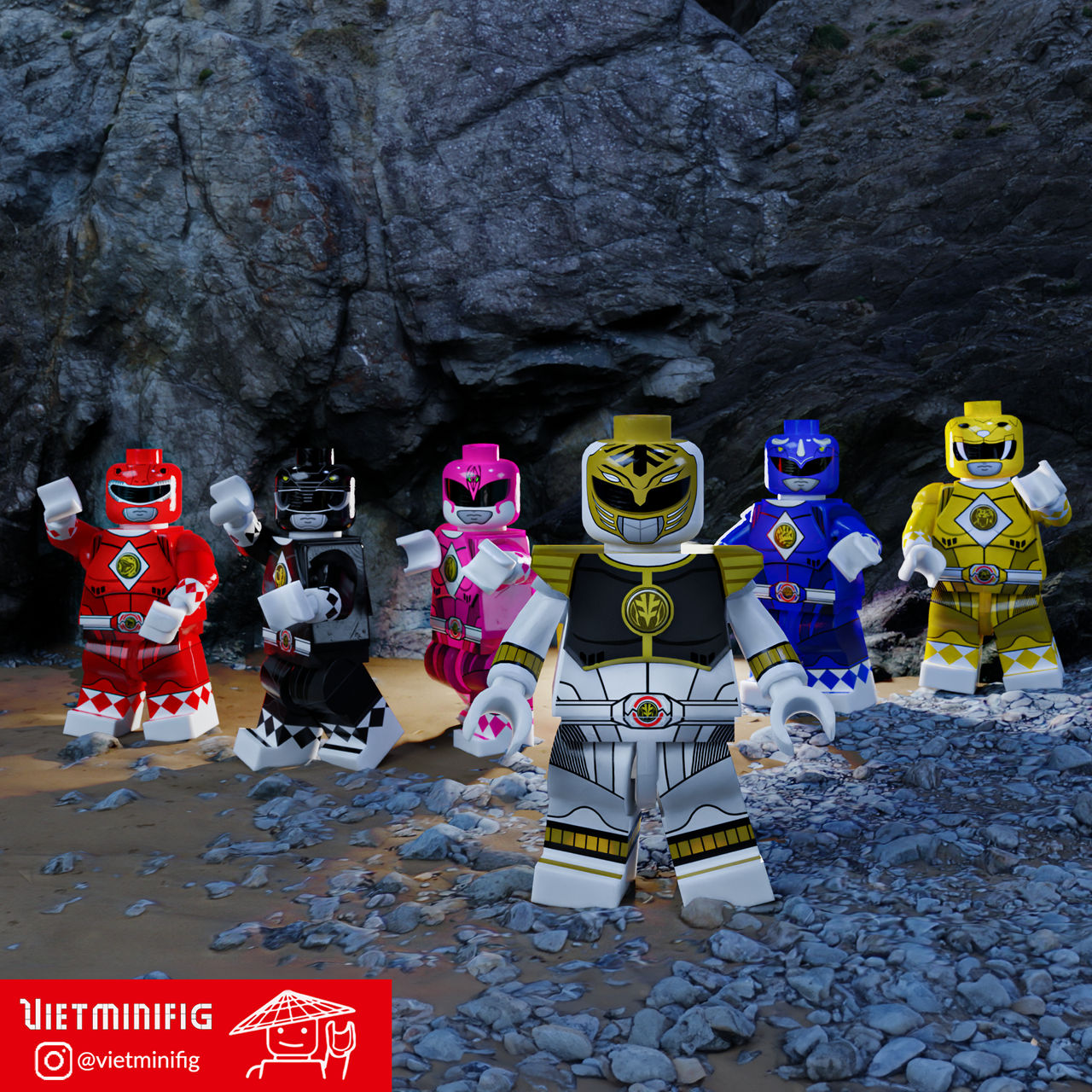 Mighty Morphin Power Rangers The Movie as lego by minhthanhwill on ...