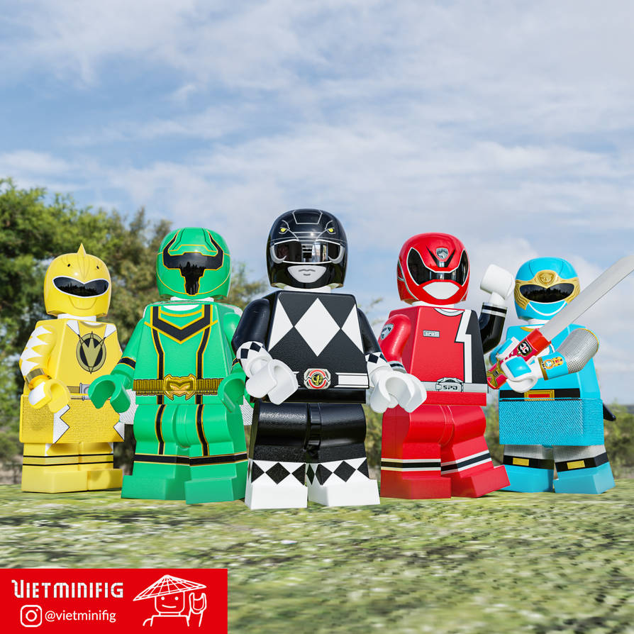 Once a ranger Lego by minhthanhwill on DeviantArt
