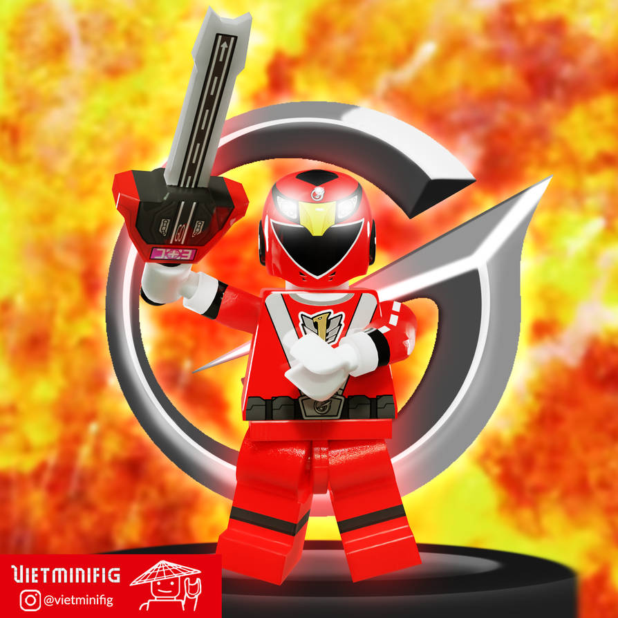 Power ranger rpm red lego by minhthanhwill on DeviantArt