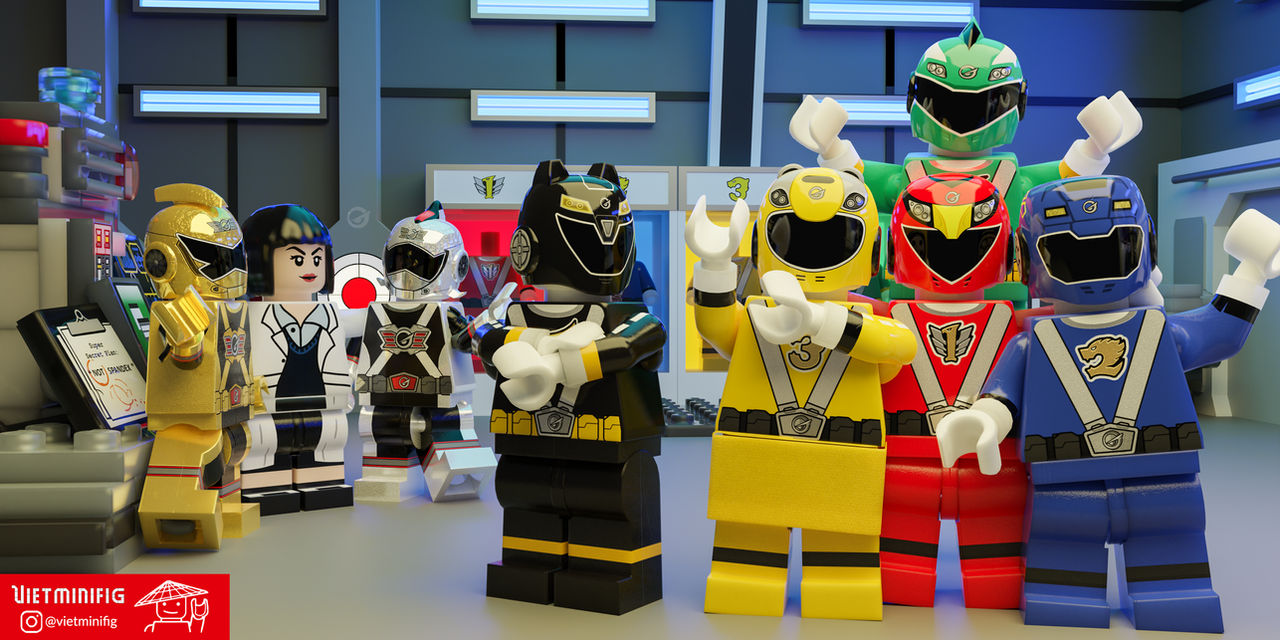 Lego power ranger rpm go-onger by minhthanhwill on DeviantArt