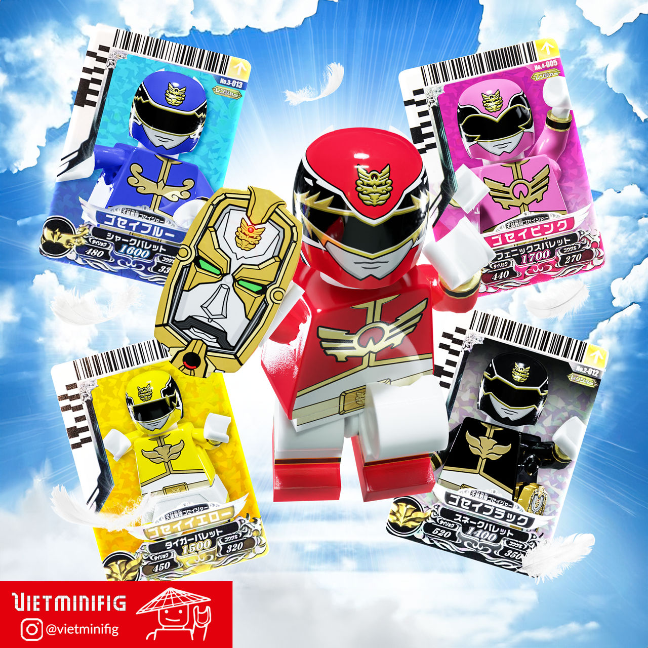 Power Rangers Megaforce Goseiger Lego by minhthanhwill on DeviantArt