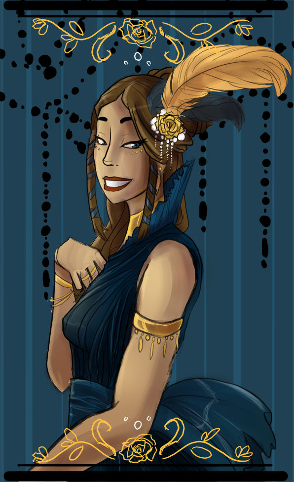 The Blue Lady by JynxedJoker on DeviantArt