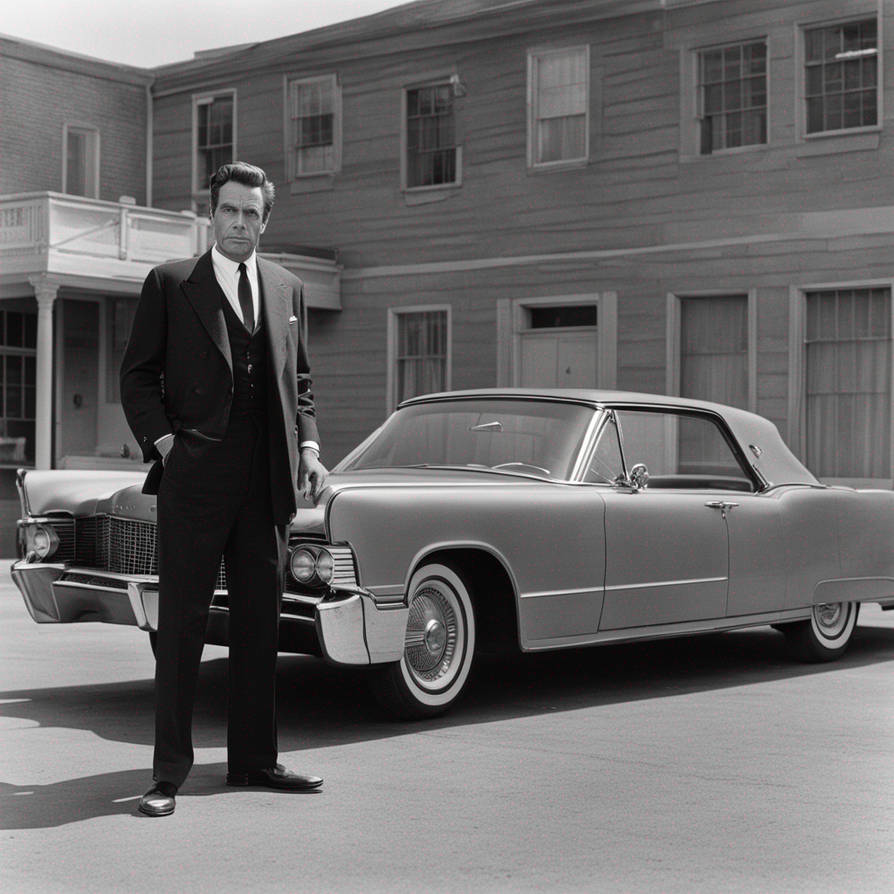 Perry Conti Perry mason standing in front of his Lincoln conti by madincleveland on ...