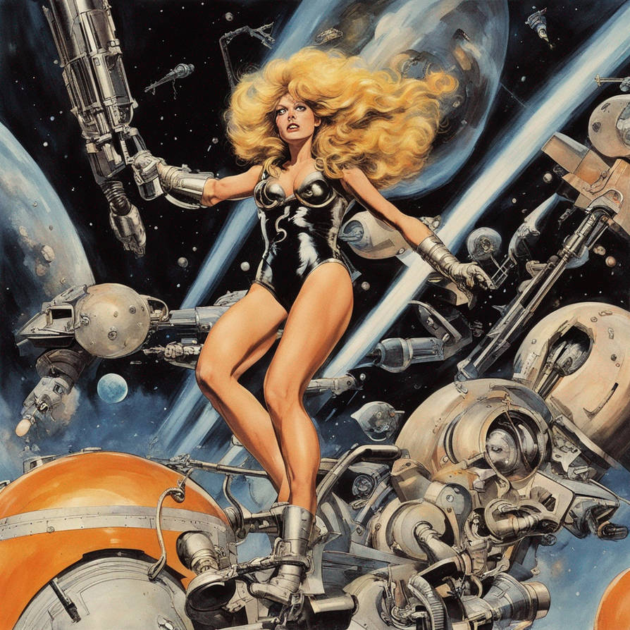 Excessive Machine Barbarella having fun in the excessive machine by madincleveland on ...