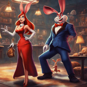 Jessica Rabbit Avatar Jessica Rabbit Giving Me A Kiss by JustinPlatt1 on DeviantArt
