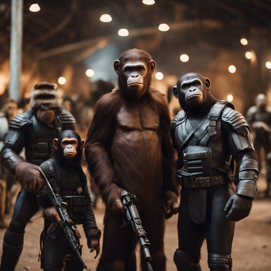 Interspecies shenanigans on the planet of the apes