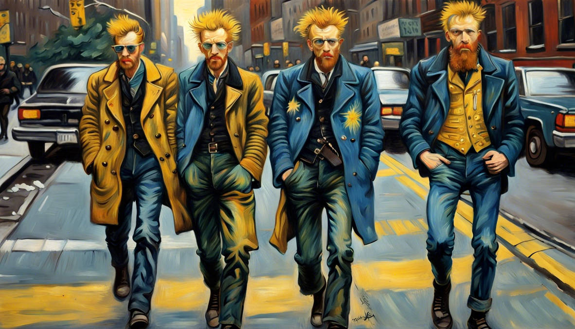 Street Rocker 1980s punk rockers on the street of New York City by madincleveland on ...