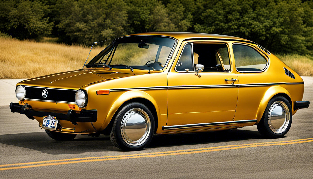 Volkswagon The Rabbit Volkswagen gold also known as the rabbit in the US by madincleveland on ...