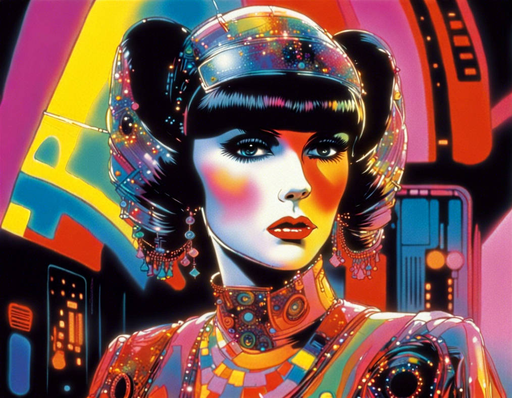 That scene in blade runner where priss dresses up