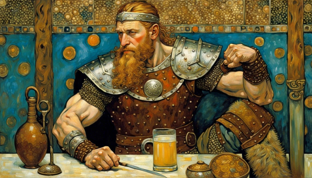 Spring Viking Photo Viking warrior spring his swinging his broadsword by madincleveland on ...