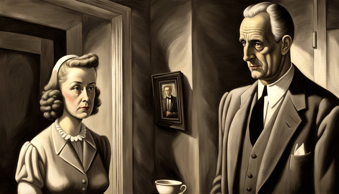 Old 40s movie mystery about you know who done it a
