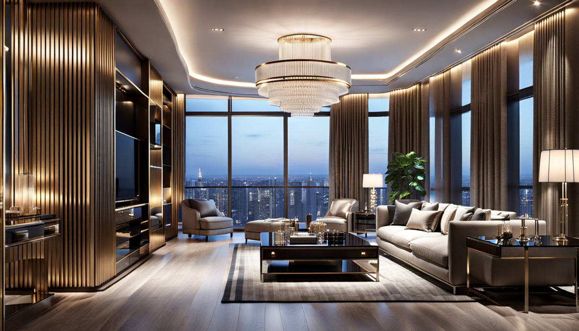 Luxury high rise apartment in the style of frank R by madincleveland on ...