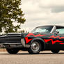 1969 mercury marauder XP100 black with red lightni