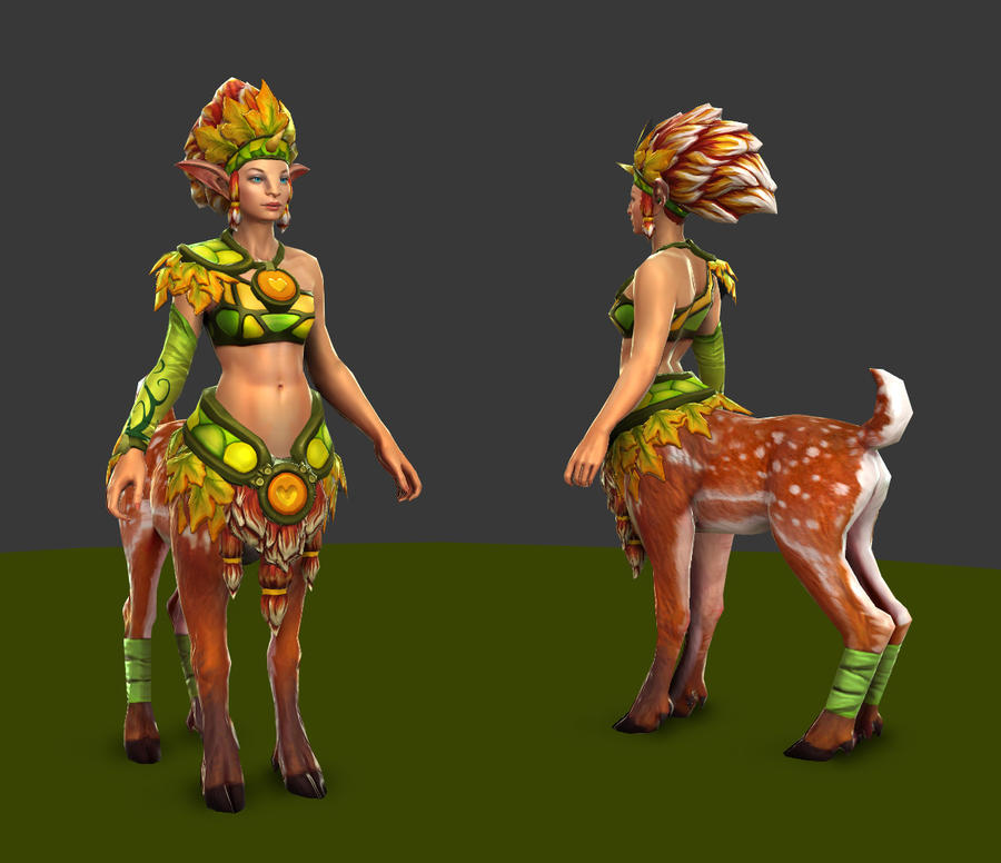 Enchantress Forest of Seasons texture WIP