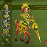 DOTA 2 Polycount - Enchantress Autumn Rising