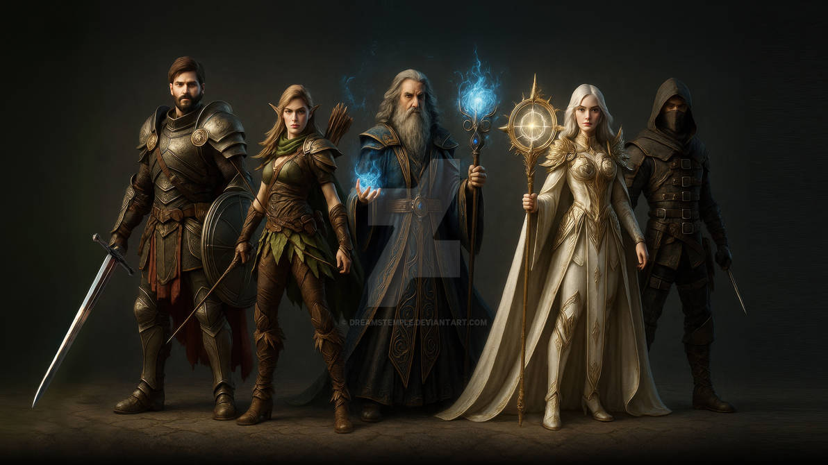 Fansinating Characters Fantasy Character Creator Vol. 1 by DreamsTemple on DeviantArt