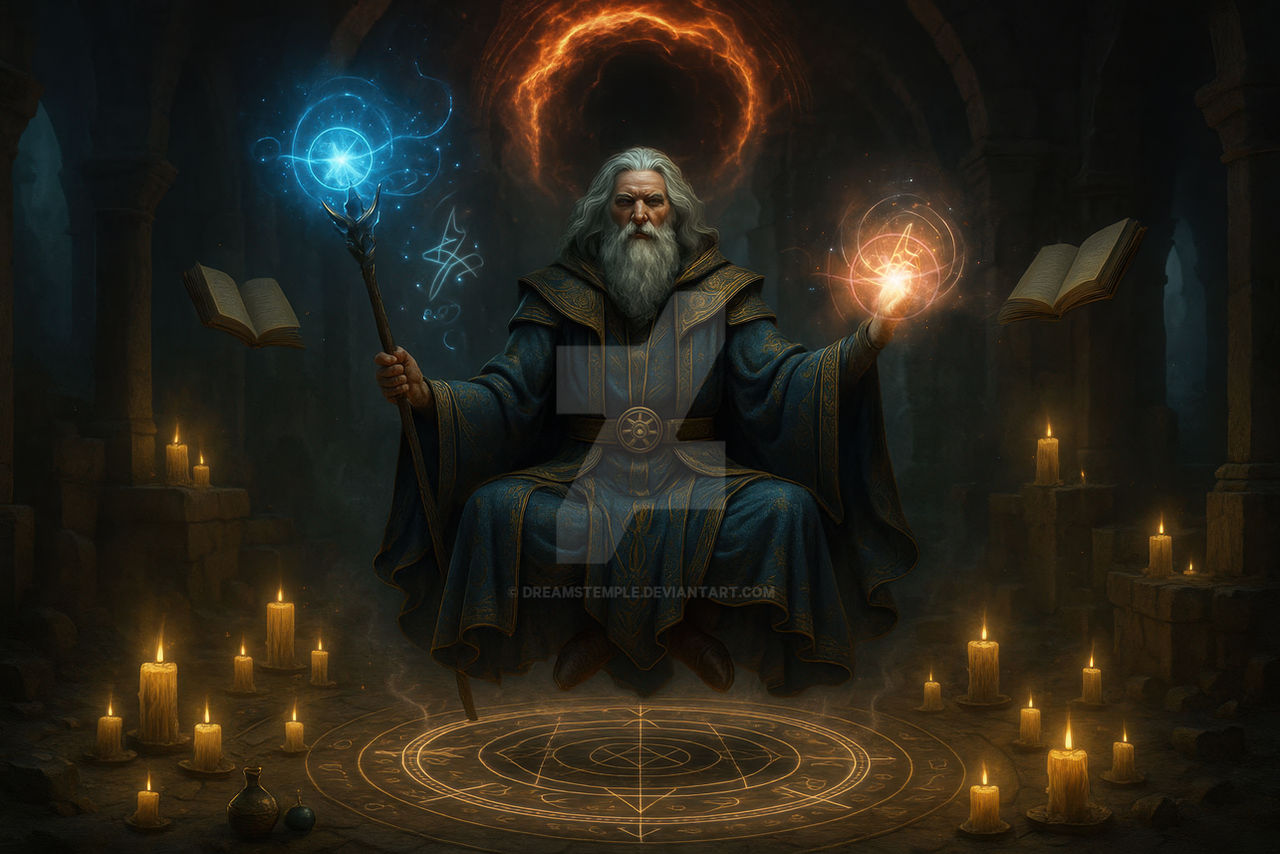Distracted Wizard Wandering Wizard 03 by DreamsTemple on DeviantArt