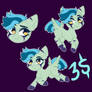 Punk pony 3$ adopt OPEN