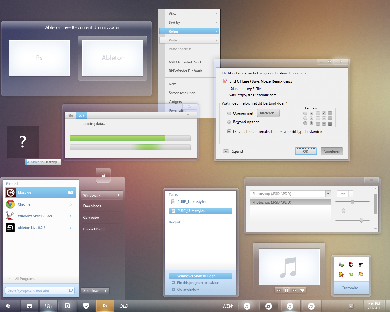 PURE UI 2011