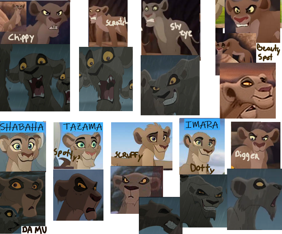 Lion Guard Outsiders Study by StarWolff-Nyota on DeviantArt