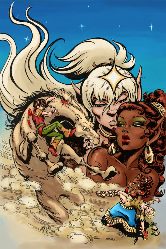 ElfQuest Marvel Cover Re-Color