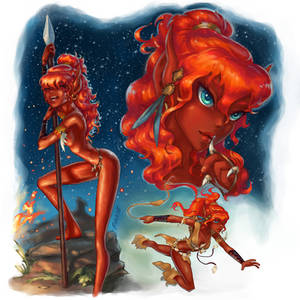 2012 ElfQuest Fan Art Calendar: Ember