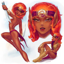 2013 ElfQuest Fan Art Calendar: Windstone