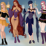 Teen titans girls in young justice