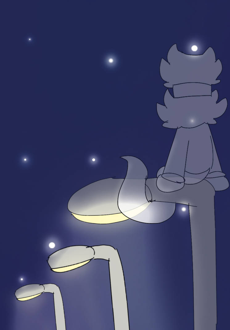 Dynamic Shading Night In the Night (Shading/Lighting Test) by AlphyAdventures on DeviantArt