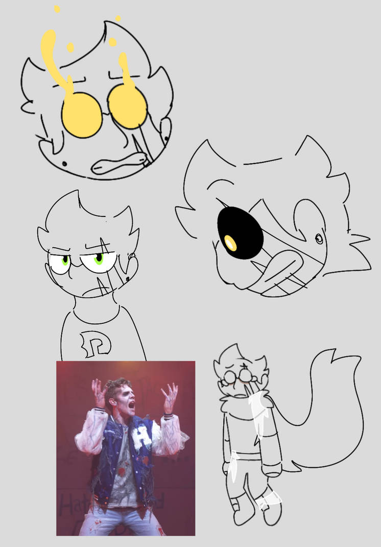 Random Ghost Jake Doodles by AlphyAdventures on DeviantArt