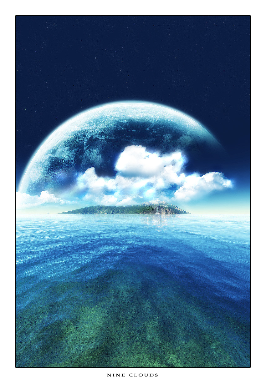 Nine Clouds by alyn