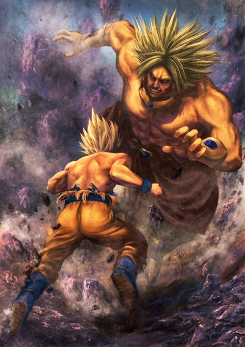 Goku vs broly by luxraypokemon13 on DeviantArt Goku vs broly by luxraypokemon13 on DeviantArt