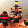 Halloween dessert table