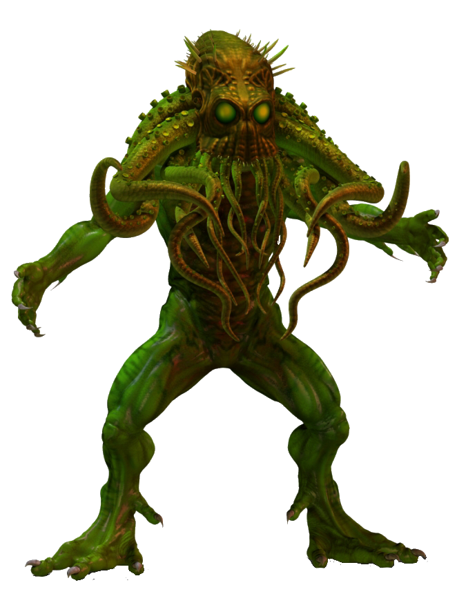 Cthulhu Transparent 1 by MainMonsterMan on DeviantArt