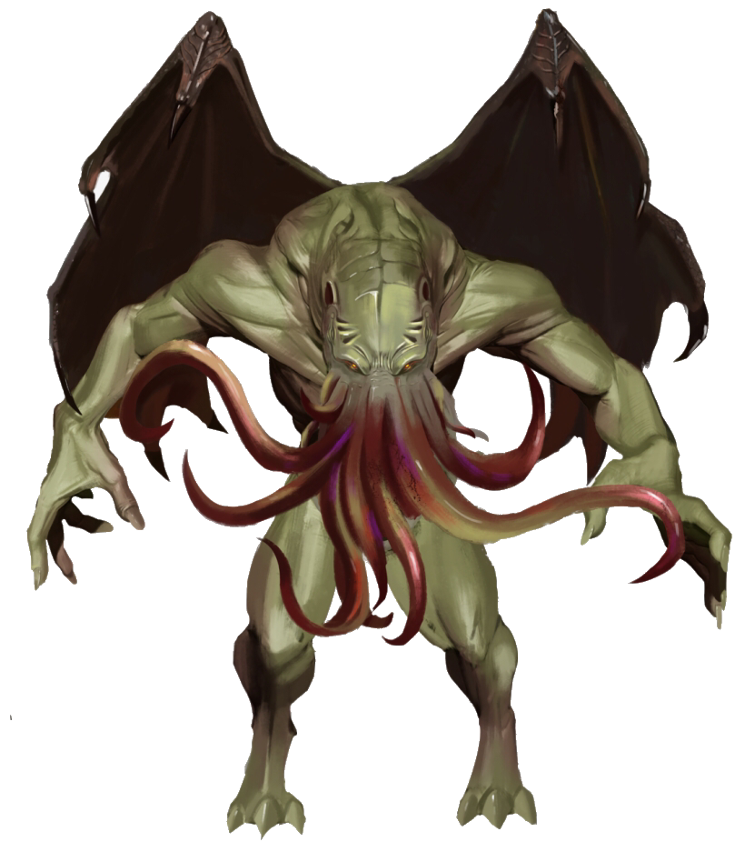Cthulhu Transparent 2 by MainMonsterMan on DeviantArt