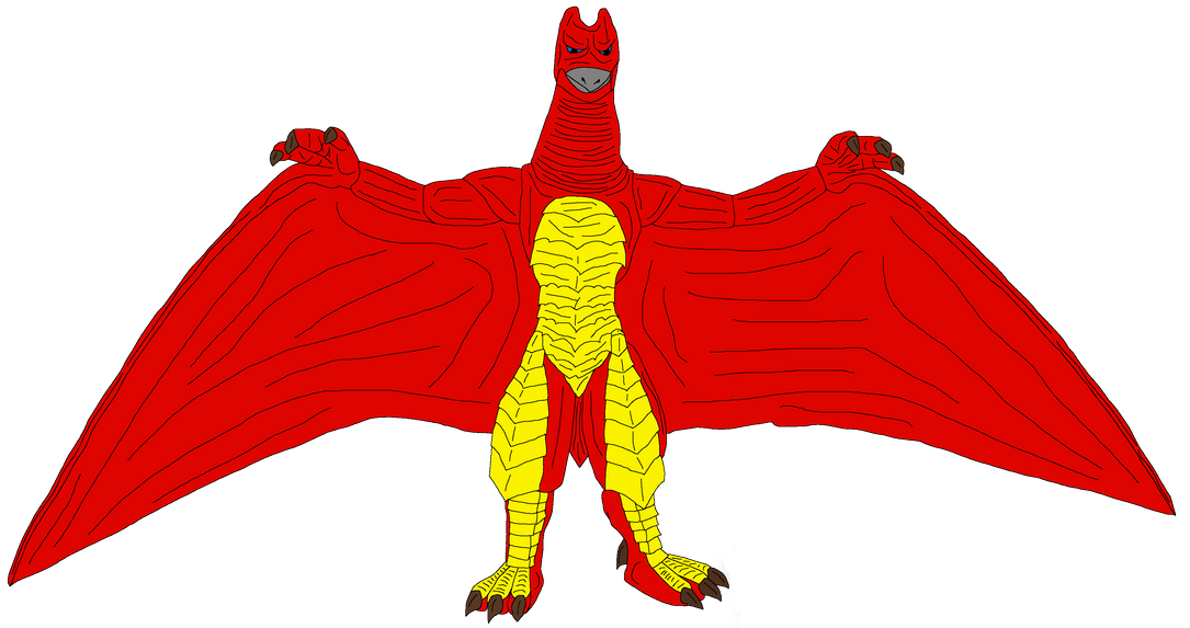 AM-Style Rodan by MainMonsterMan on DeviantArt