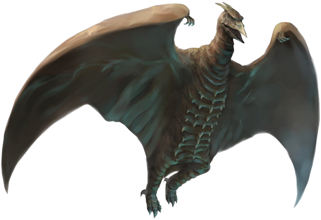 Rodan Transparent 7 by MainMonsterMan on DeviantArt