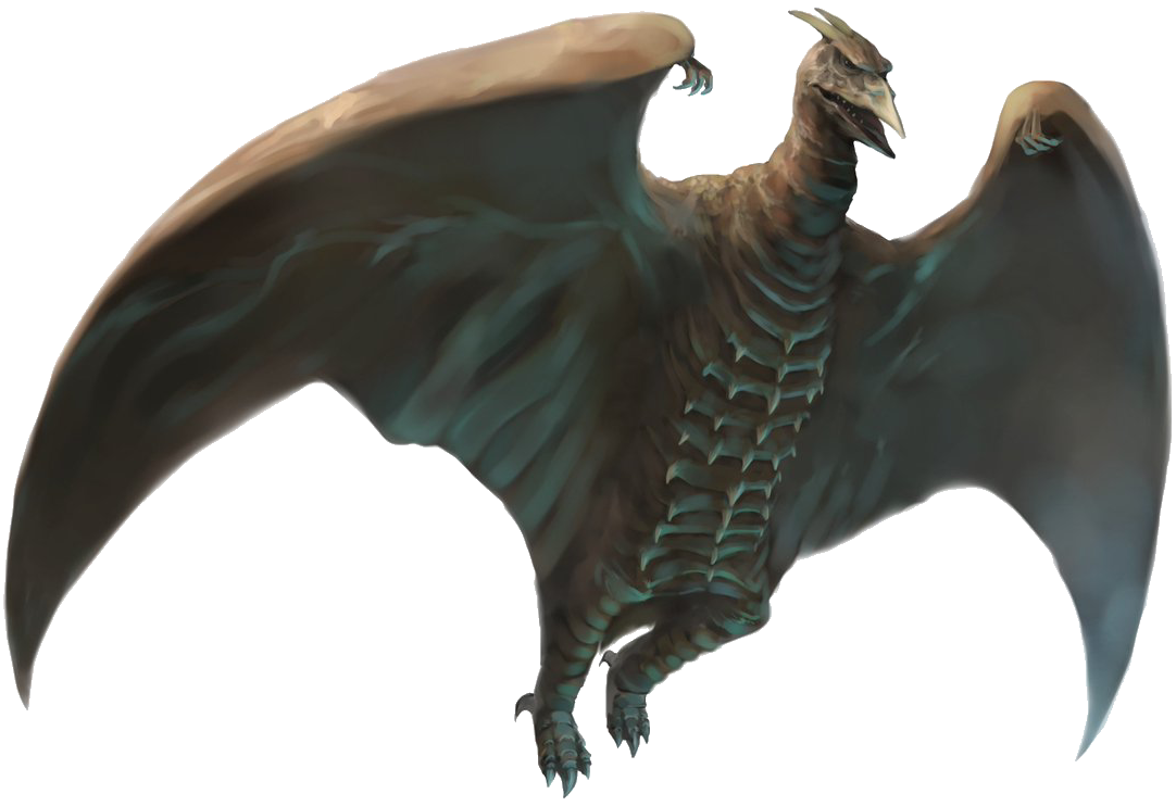Rodan Transparent 7 by MainMonsterMan on DeviantArt