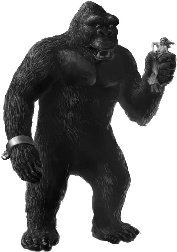King Kong Transparent 13 by MainMonsterMan on DeviantArt