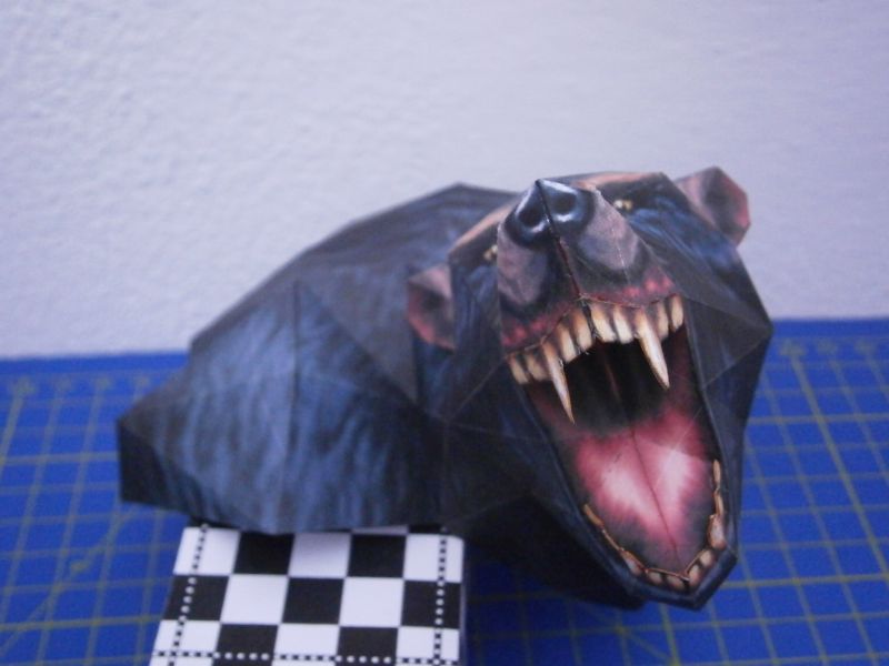 World of Warcraft Bear - in progress (2)