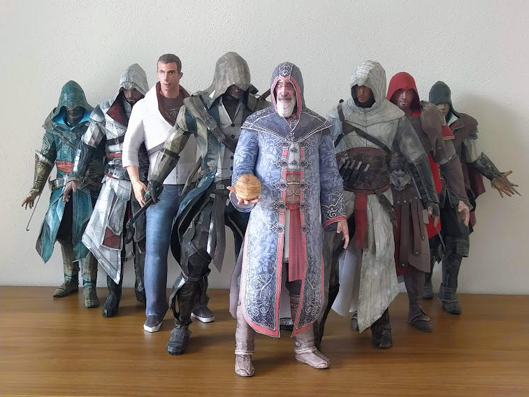 Assassins Creed - collection - papercraft by sunto2 on DeviantArt