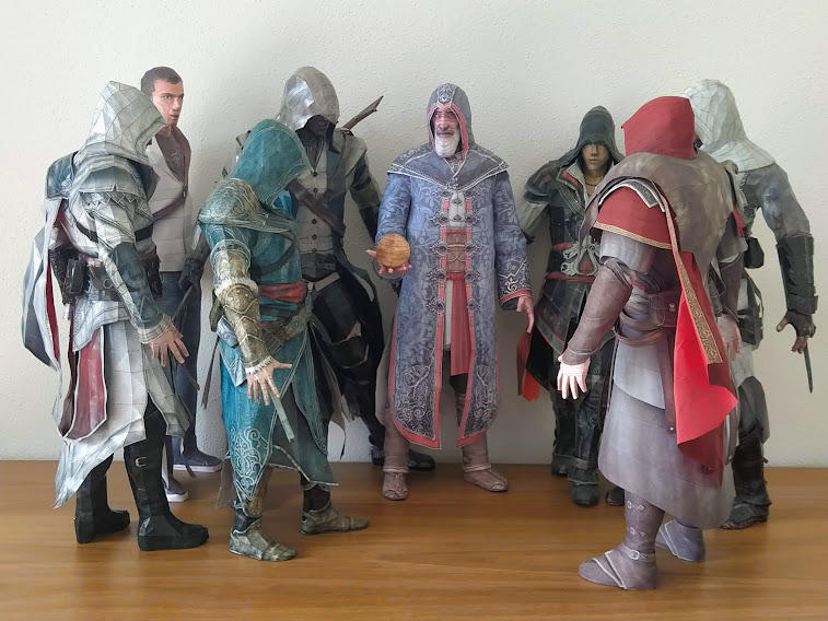 Assassins Creed - Collection - papercraft by sunto2 on DeviantArt